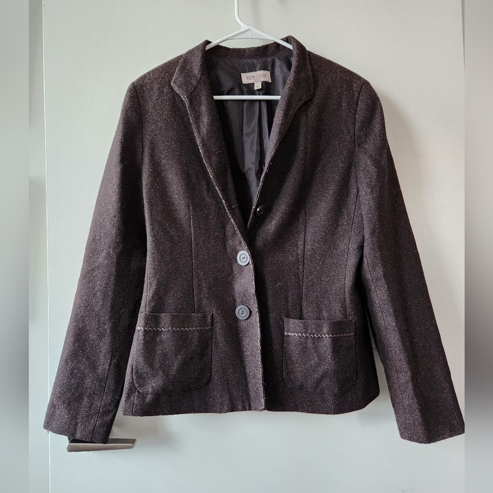 Pierre Cardin Brown Women's Blazer